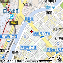 神奈川銀行横浜橋通支店 ＡＴＭ周辺の地図