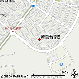 鳥取県鳥取市若葉台南5丁目9-12周辺の地図
