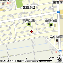 千葉県市原市光風台1丁目243周辺の地図