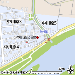 ムラセ寝装中川原店周辺の地図