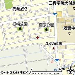 千葉県市原市光風台1丁目281周辺の地図