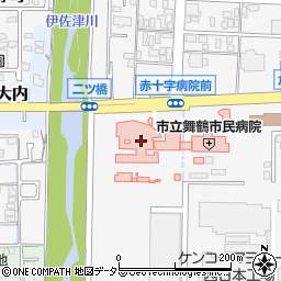 舞鶴赤十字訪問看護ステーション周辺の地図