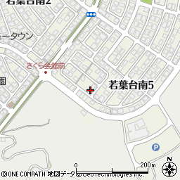 鳥取県鳥取市若葉台南5丁目3-2周辺の地図