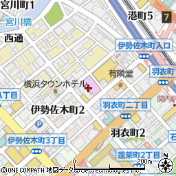ギャラリー伊勢佐木町周辺の地図