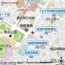 山九株式会社　横浜支店周辺の地図
