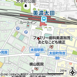 カキノミ 牡蠣のお店 美濃太田駅前店周辺の地図