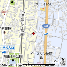 神奈川ガラスステーション大和周辺の地図