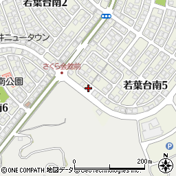 鳥取県鳥取市若葉台南5丁目2-26周辺の地図
