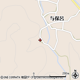 京都府舞鶴市与保呂377-1周辺の地図