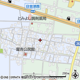 鳥取県西伯郡日吉津村富吉周辺の地図