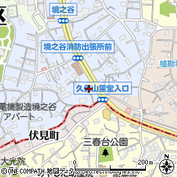 神奈川県横浜市西区境之谷67-12周辺の地図