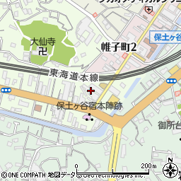 クリオ横浜保土ヶ谷周辺の地図
