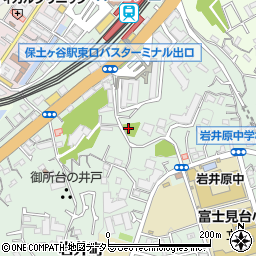岩井町第五公園周辺の地図