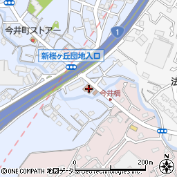 横浜市役所消防局保土ケ谷消防署　今井消防出張所周辺の地図