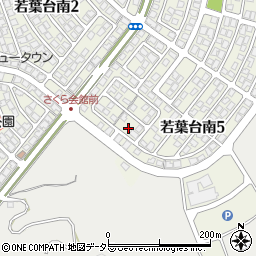鳥取県鳥取市若葉台南5丁目3-4周辺の地図