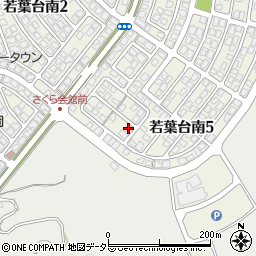 鳥取県鳥取市若葉台南5丁目3-23周辺の地図