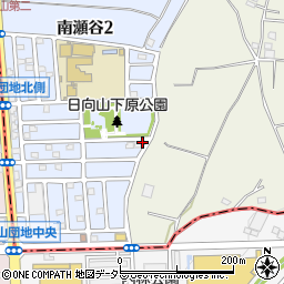 東京ガス日向山整圧器室周辺の地図