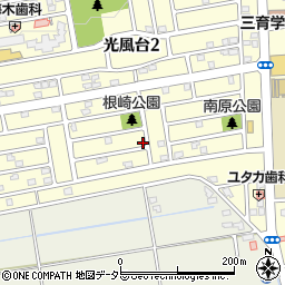 千葉県市原市光風台1丁目220周辺の地図