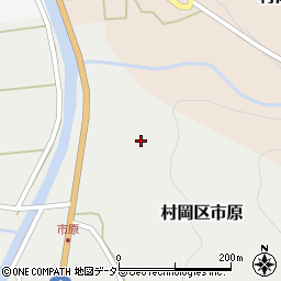 〒667-1324 兵庫県美方郡香美町村岡区市原の地図