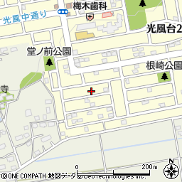 千葉県市原市光風台1丁目109周辺の地図