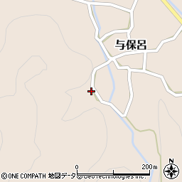 京都府舞鶴市与保呂377周辺の地図