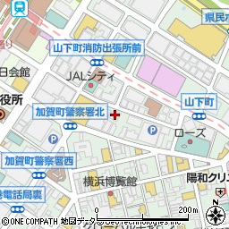 グランドガーラ横濱山下町周辺の地図