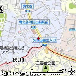 神奈川県横浜市西区境之谷67周辺の地図