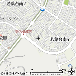 鳥取県鳥取市若葉台南5丁目3-5周辺の地図