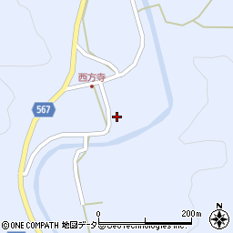 京都府舞鶴市西方寺303周辺の地図
