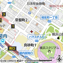 若築建設株式会社　横浜支店周辺の地図