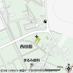 岐阜県関市西田原2267周辺の地図