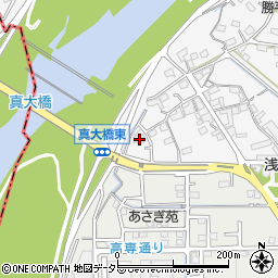 岐阜県本巣市海老439周辺の地図