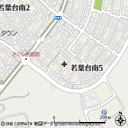 鳥取県鳥取市若葉台南5丁目4-2周辺の地図