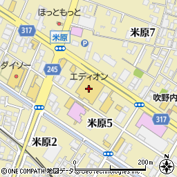 エディオン　米子店周辺の地図