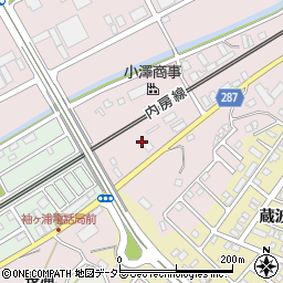 千葉県袖ケ浦市蔵波2046周辺の地図