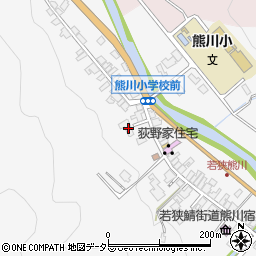 福井県三方上中郡若狭町熊川33-5周辺の地図