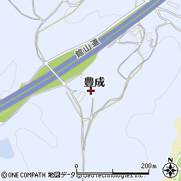 千葉県市原市豊成周辺の地図