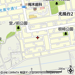 千葉県市原市光風台1丁目97周辺の地図
