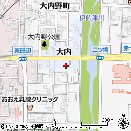 京都府舞鶴市大内12周辺の地図