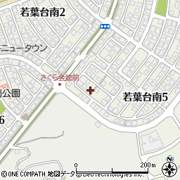 鳥取県鳥取市若葉台南5丁目3-6周辺の地図