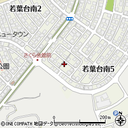 鳥取県鳥取市若葉台南5丁目3-20周辺の地図