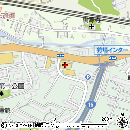ウエインズトヨタ神奈川　狩場インター店周辺の地図