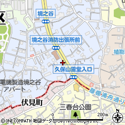 神奈川県横浜市西区境之谷66-2周辺の地図