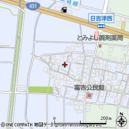 鳥取県西伯郡日吉津村富吉1128-1周辺の地図