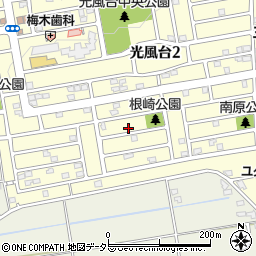 千葉県市原市光風台1丁目216周辺の地図