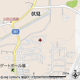岐阜県可児郡御嵩町伏見1694周辺の地図