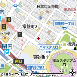 横浜市役所　こども青少年局・保育・教育部保育・教育給付課周辺の地図