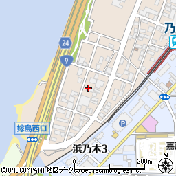 新川電機株式会社松江営業所周辺の地図