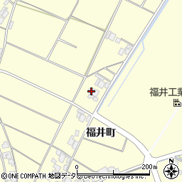 島根県安来市東赤江町福井町1270周辺の地図