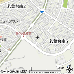 鳥取県鳥取市若葉台南5丁目3-18周辺の地図